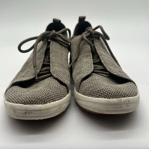 Merrell Gridway Hiking Shoe Recycled Yarn Knit Brindle Comfy Women's Size 9