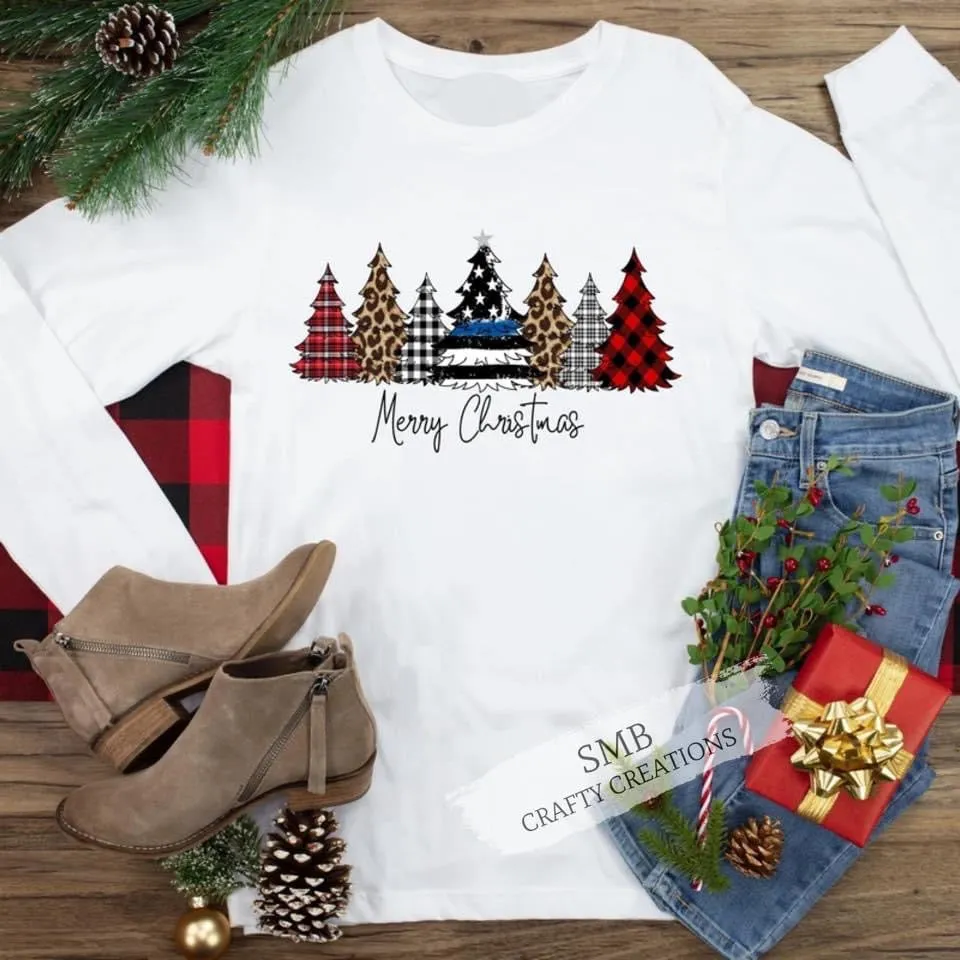 Merry Christmas Thin Blue Line
