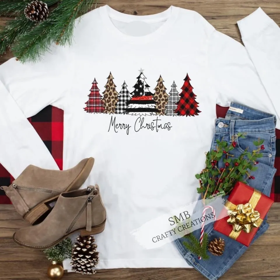 Merry Christmas Thin Red Line