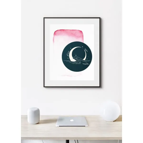 Mystical Moon gallery wall set