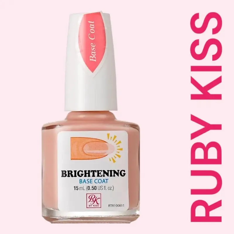 Nail Rescue Brightening Base Coat Illuminate and Fortify Your Nails 0.5 Oz