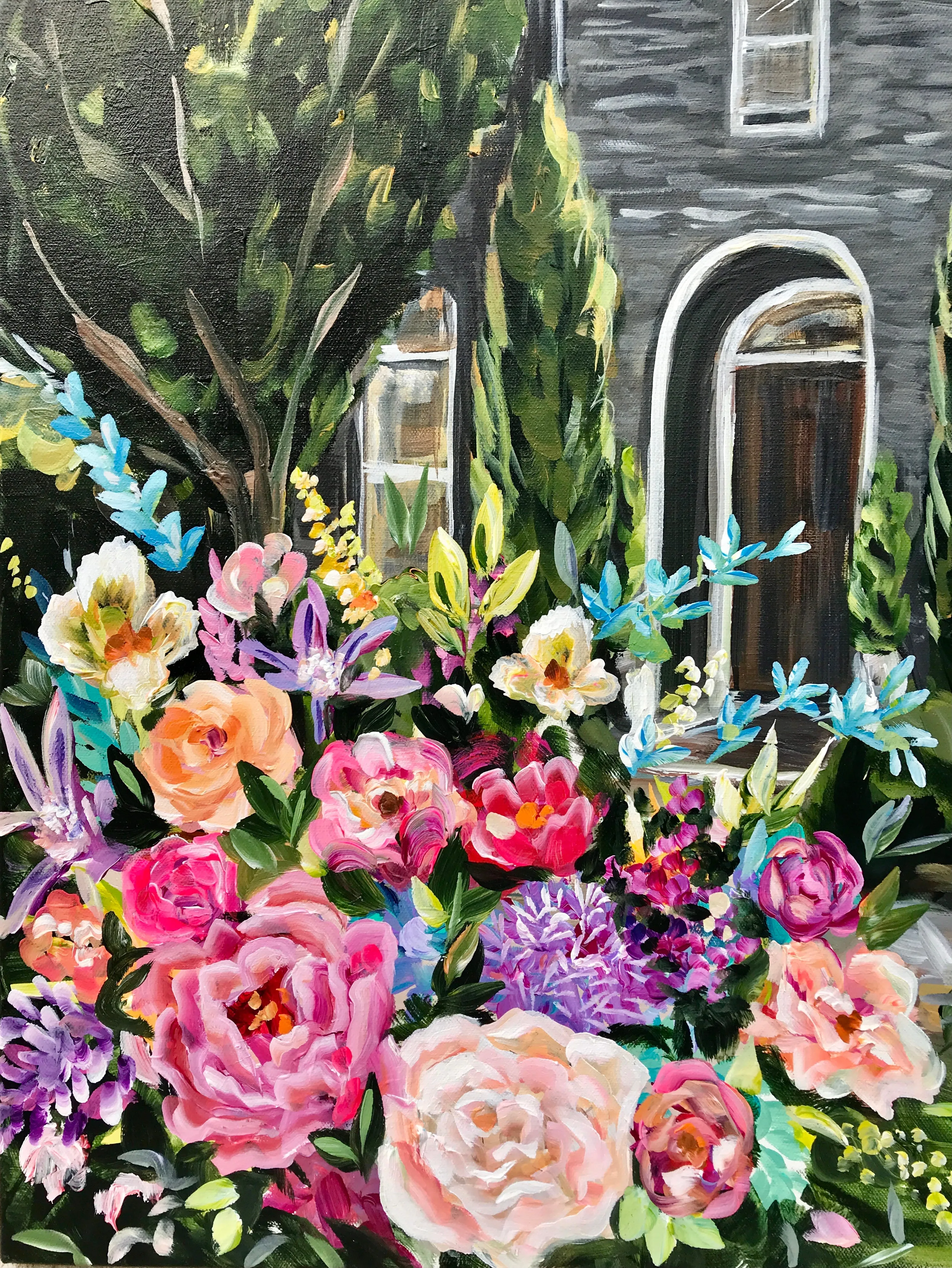 Nashville Urban Oasis Live Wedding Painter 2022