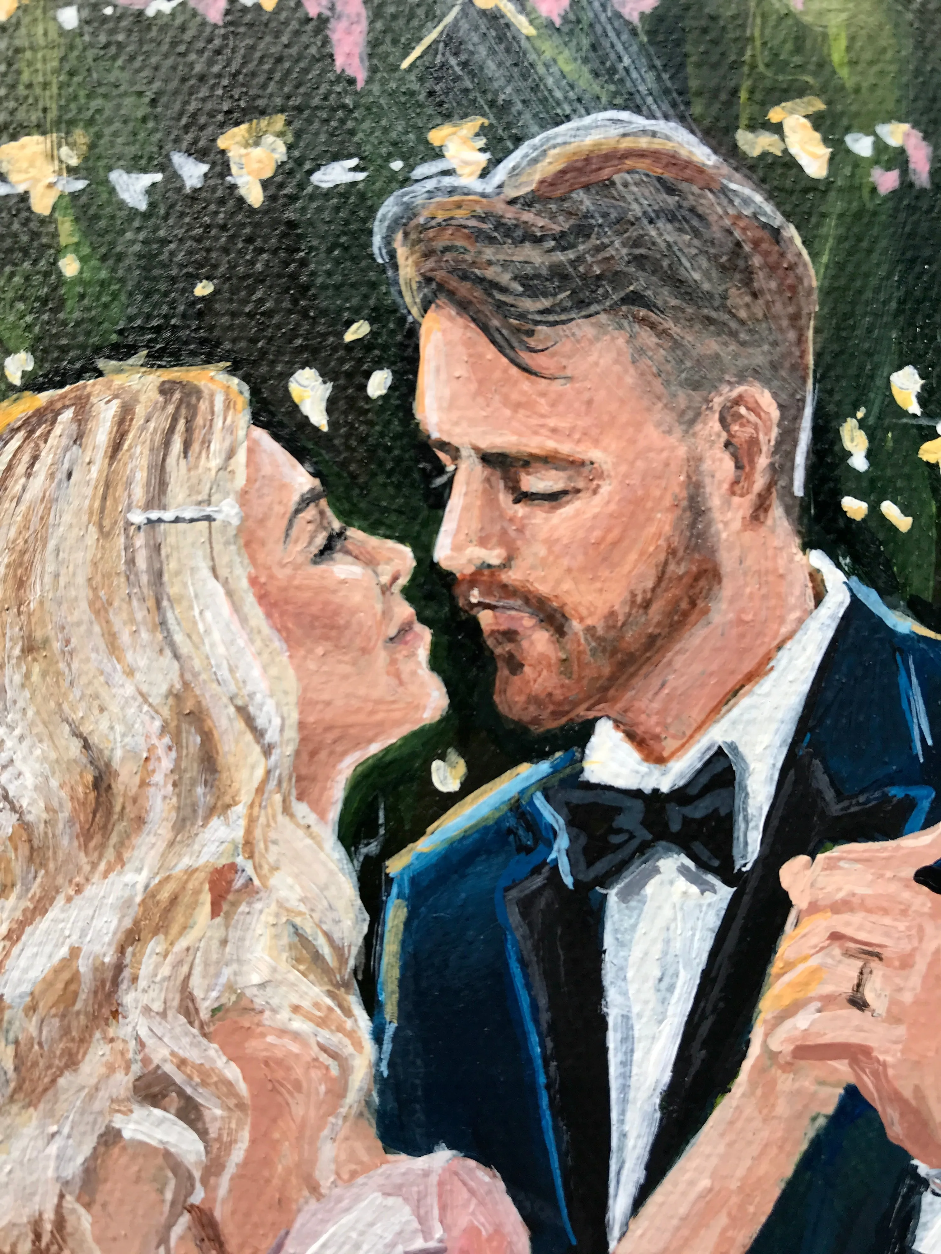 Nashville Urban Oasis Live Wedding Painter 2022