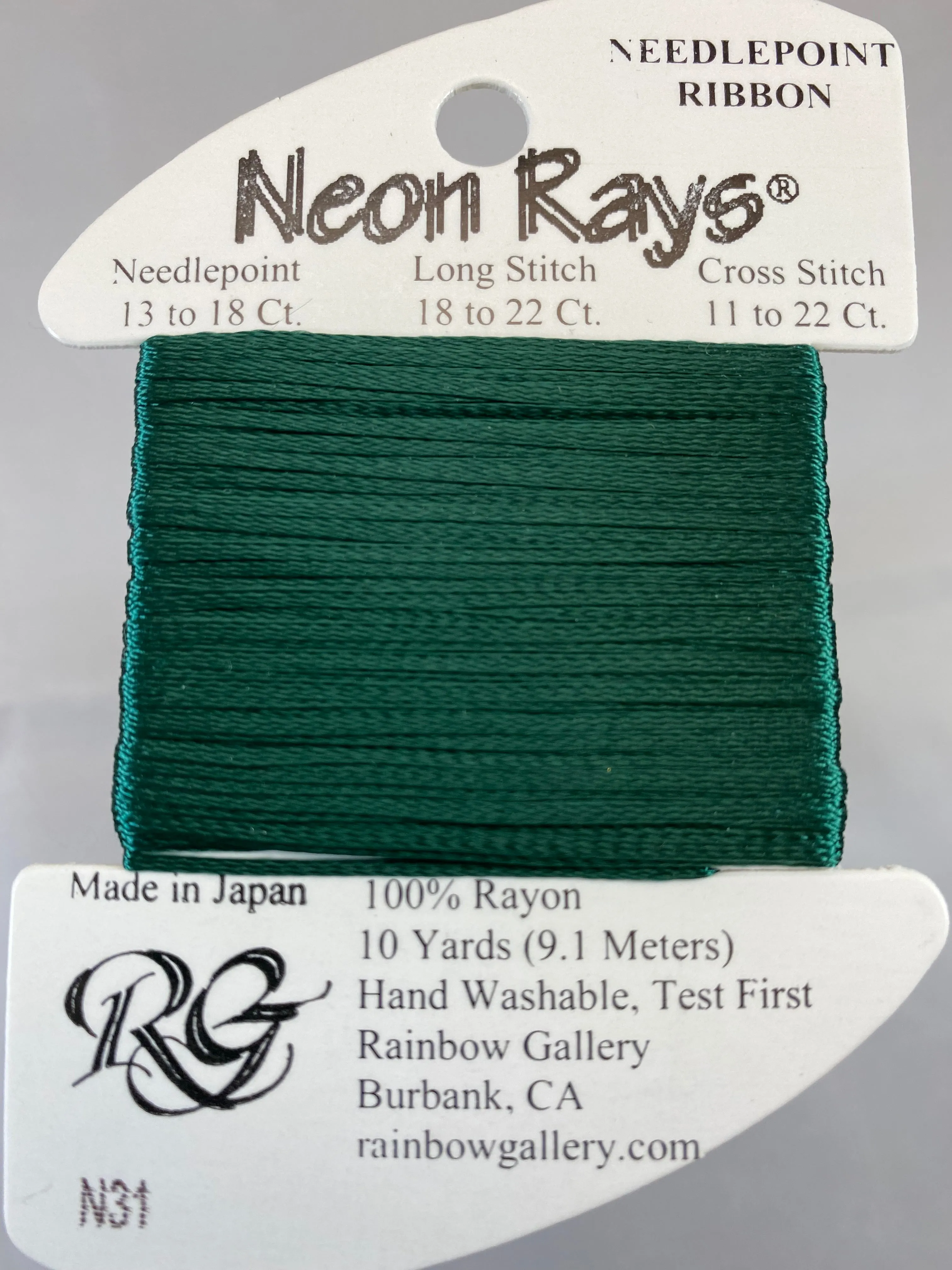 Neon Rays- Pinks, Reds, Greens, Yellows, Browns