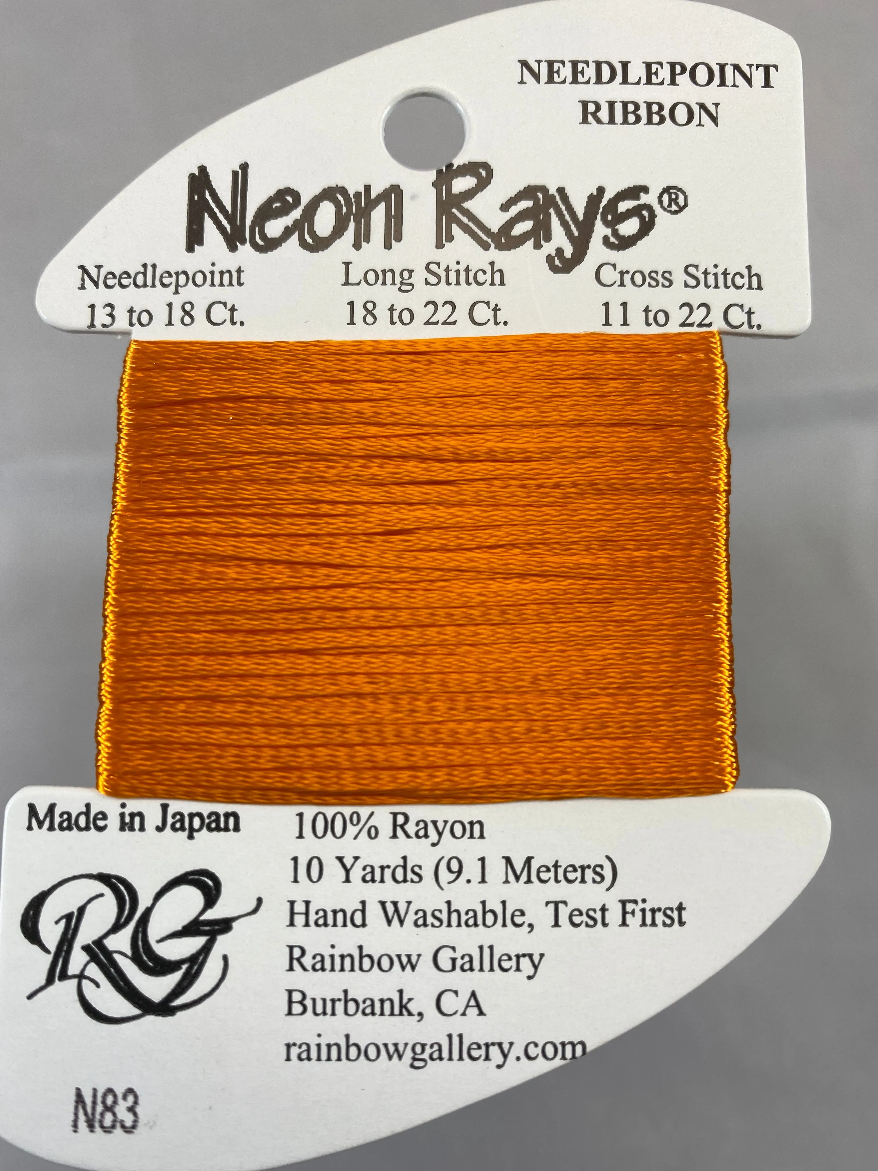 Neon Rays- Pinks, Reds, Greens, Yellows, Browns
