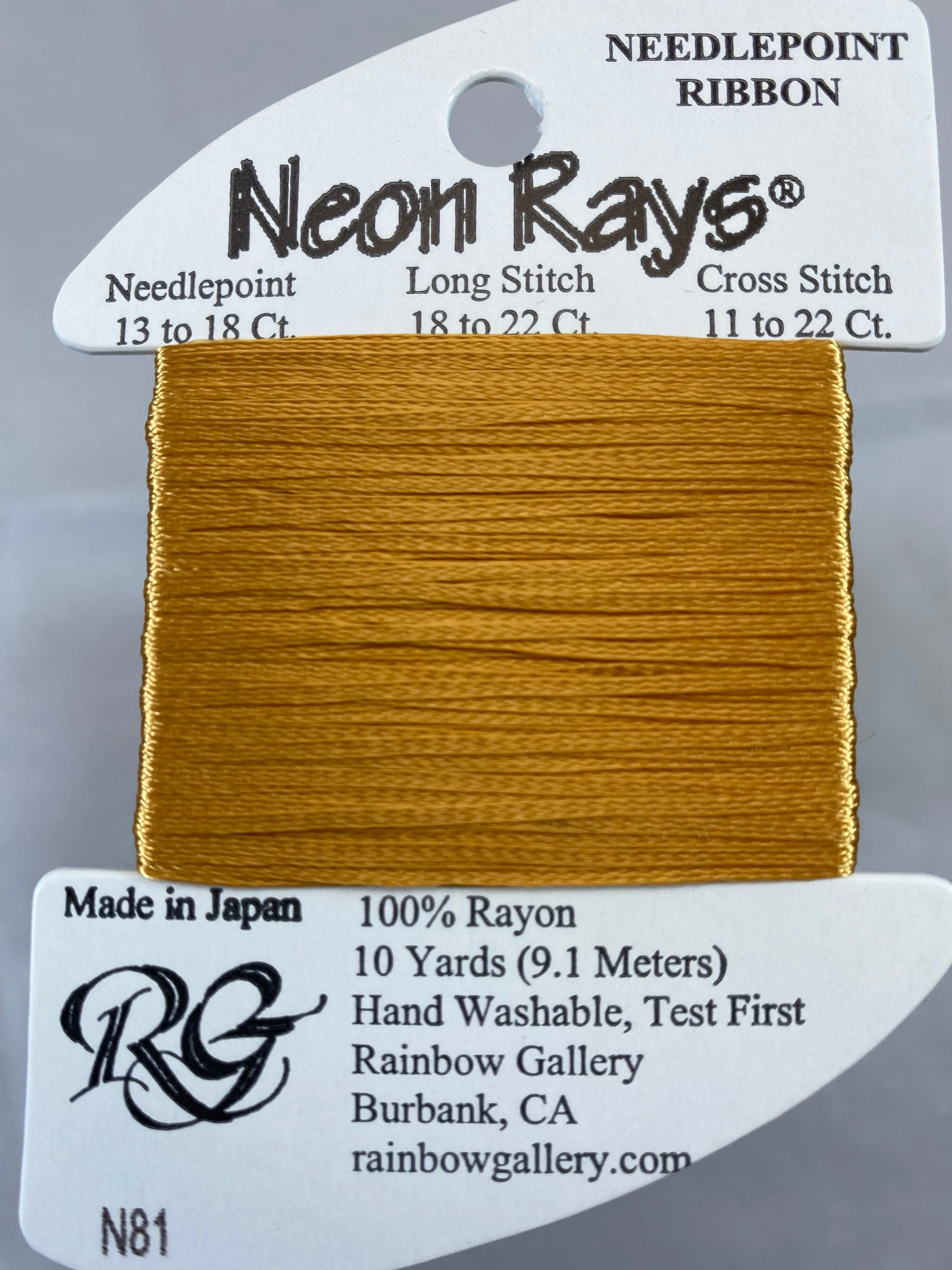 Neon Rays- Pinks, Reds, Greens, Yellows, Browns