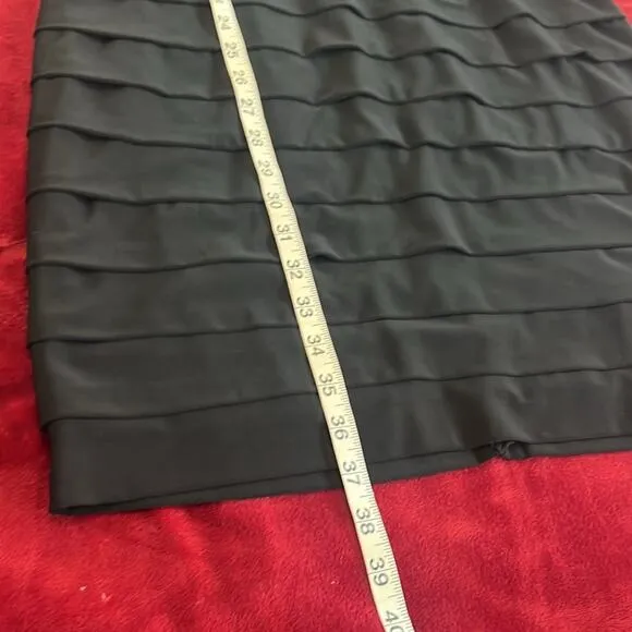 NWT Ralph Lauren Size 6 MRSP $130 Black Bodycon Dress Stretch