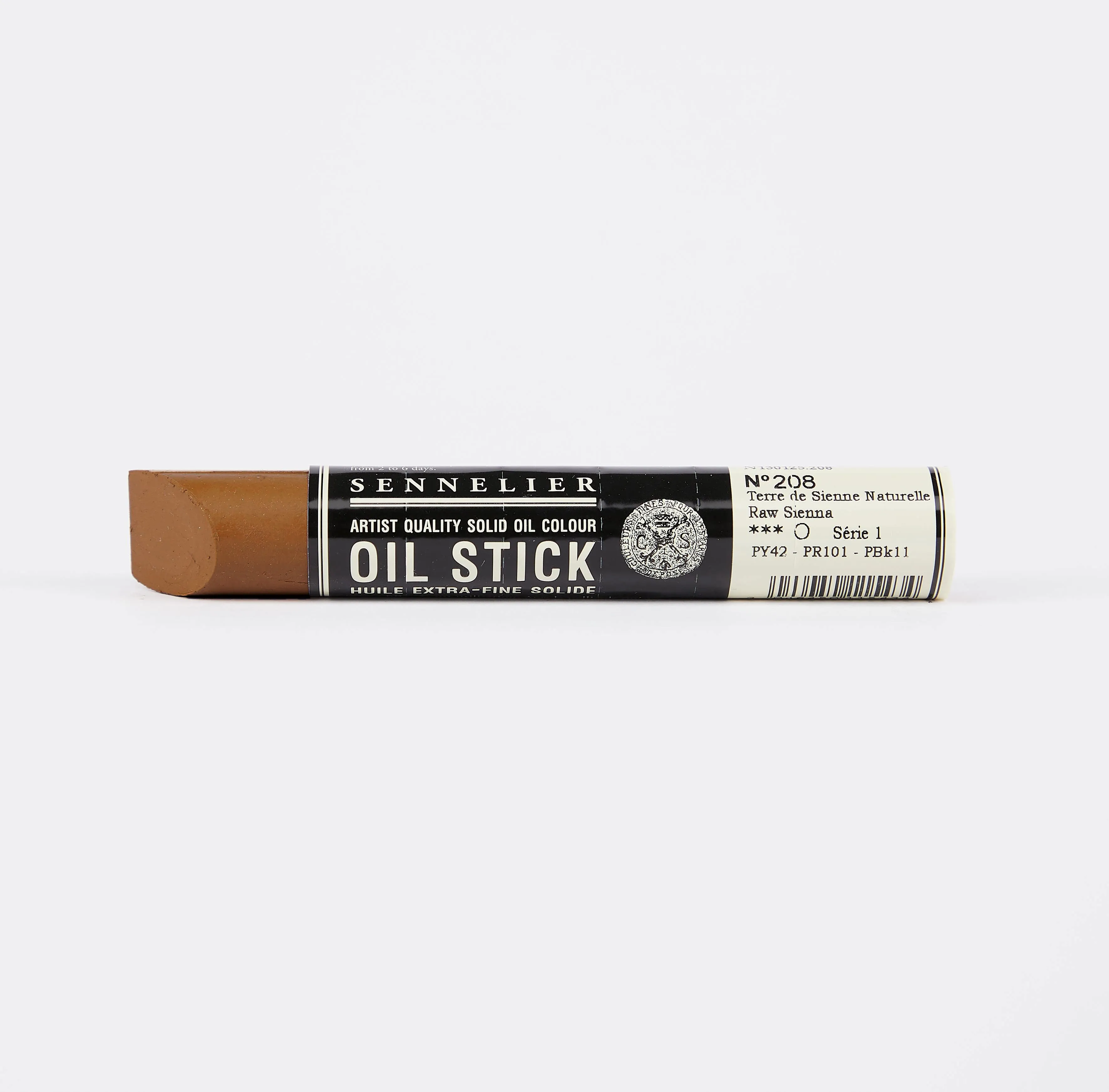 OIL PAINT - OIL STICK - Sennelier -  38ml 	-	208	-	Raw Sienna
