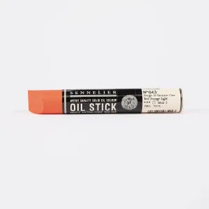 OIL PAINT - OIL STICK - Sennelier - 38ml 	-	643	-	Red Orange Light