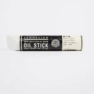 OIL PAINT - OIL STICK - Sennelier -  96ml  - 116 - Titanium White