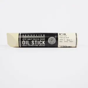OIL PAINT - OIL STICK - Sennelier - 96ml -136	- Titanium Buff