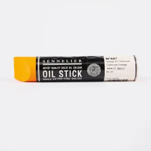OIL PAINT - OIL STICK - Sennelier -  - 96ml -687	- Cadmium Orange