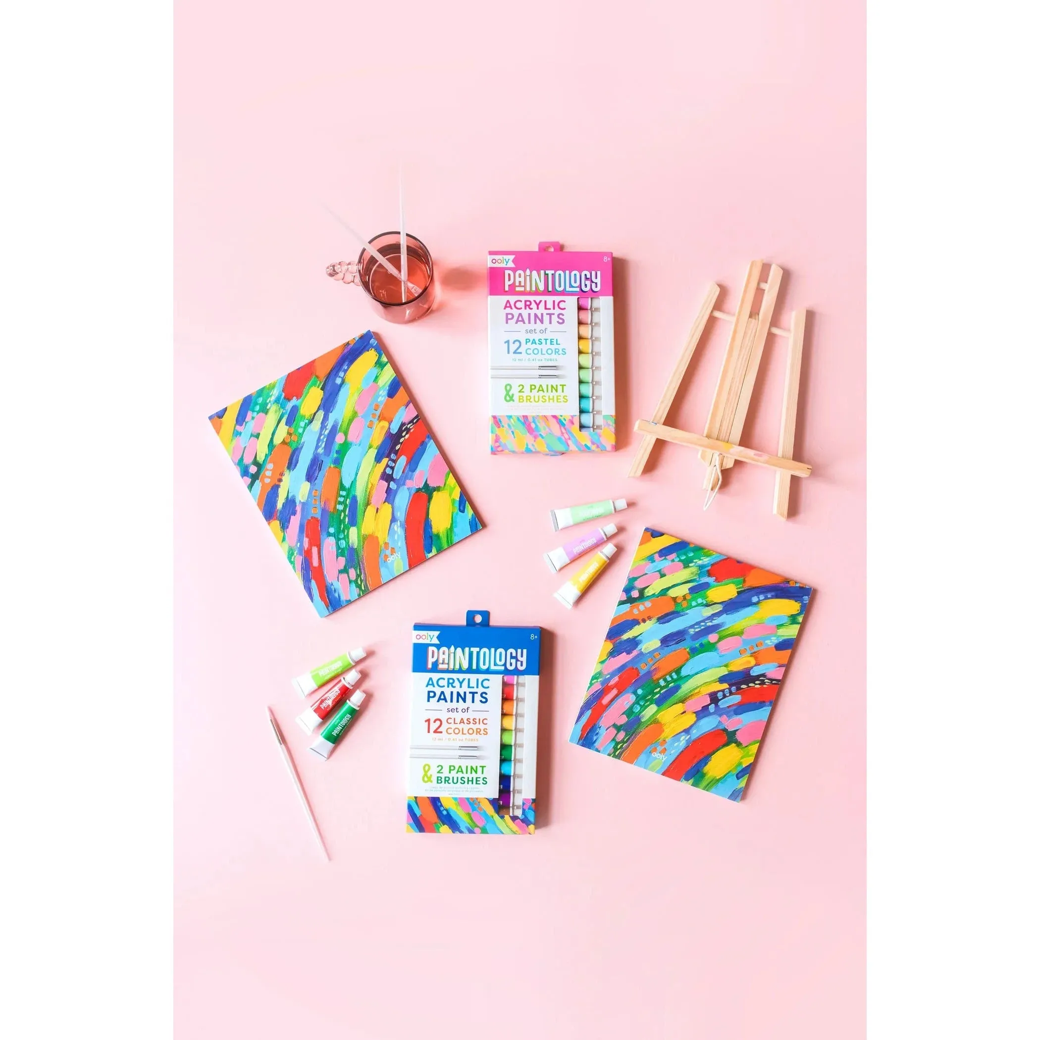 Ooly Paintology Acrylic Paint Set - Classic Colors - Set of 12