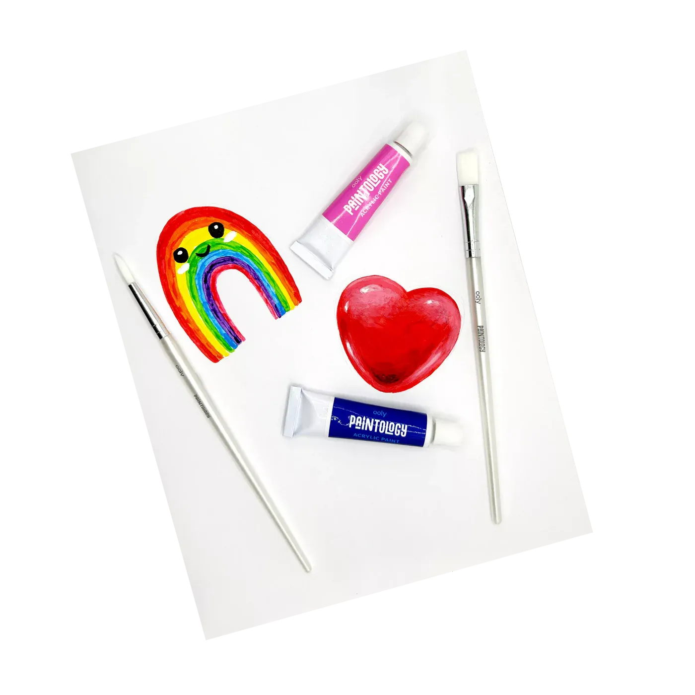 Ooly Paintology Acrylic Paint Set - Classic Colors - Set of 12