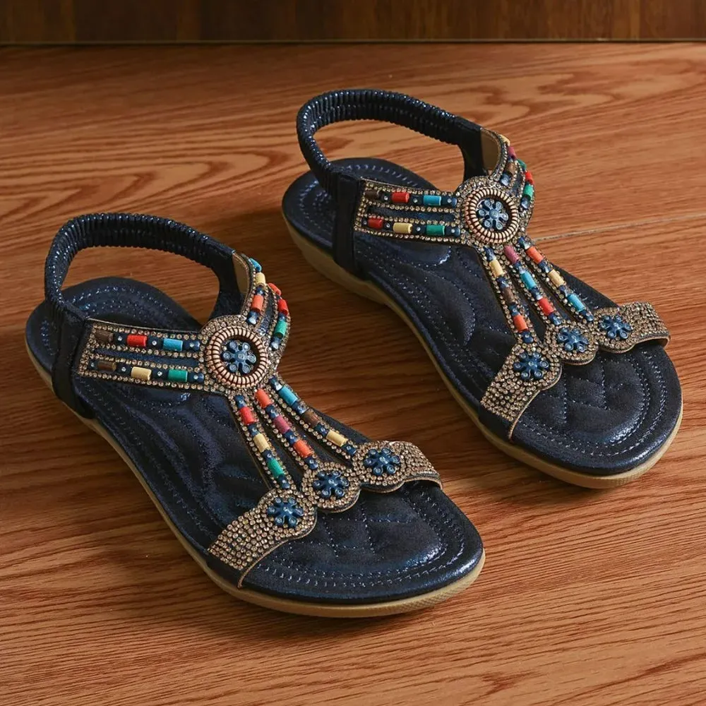 Open Toe Flats Sandals