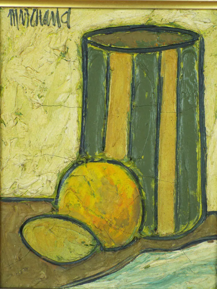 Original Phillipe Marchand Still Life Oil Painting