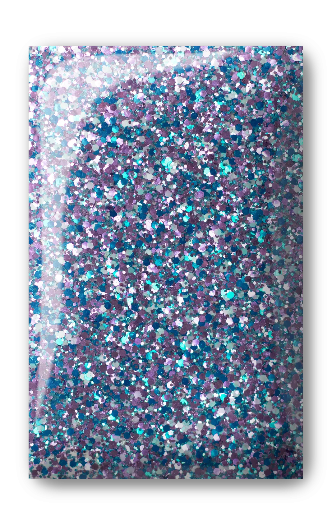 P  Bratty Blue Glitter Gel Polish