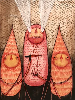 Parskid ”Fresh Cuts” painting