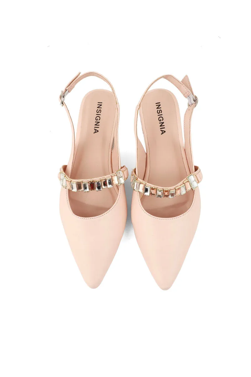 Party Wear Sling Back I47236-Pink