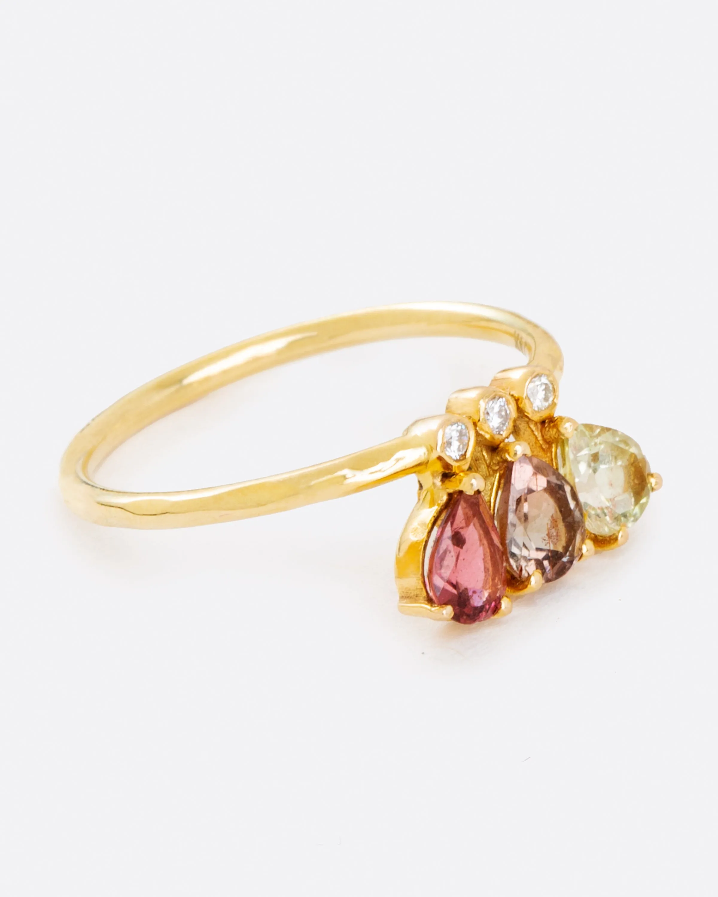Pear Crown Ring