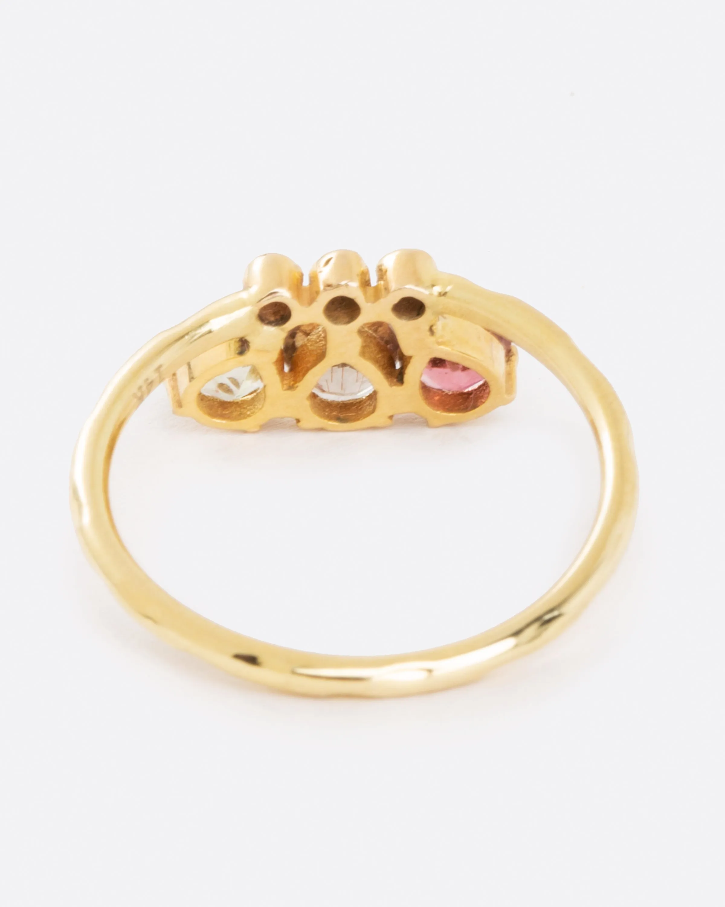 Pear Crown Ring