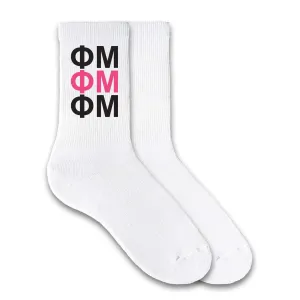 Phi Mu- Sorority Letters X 3