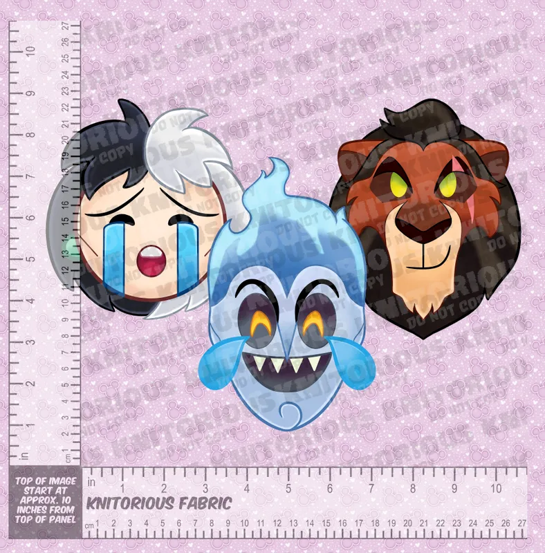 *Pre-Order* Character Influencer Panels - Pink