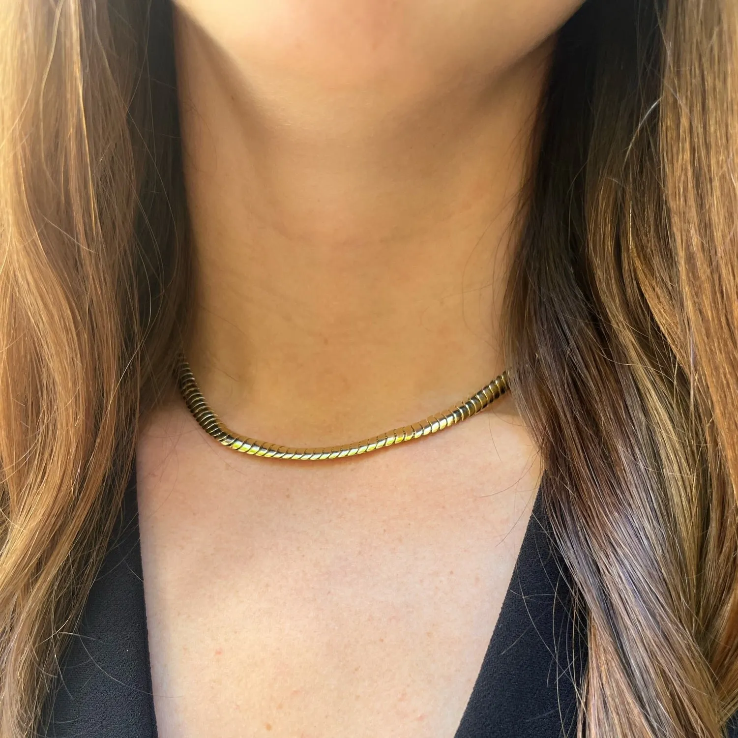 ***Pre Order *** Thin Cobra Necklace