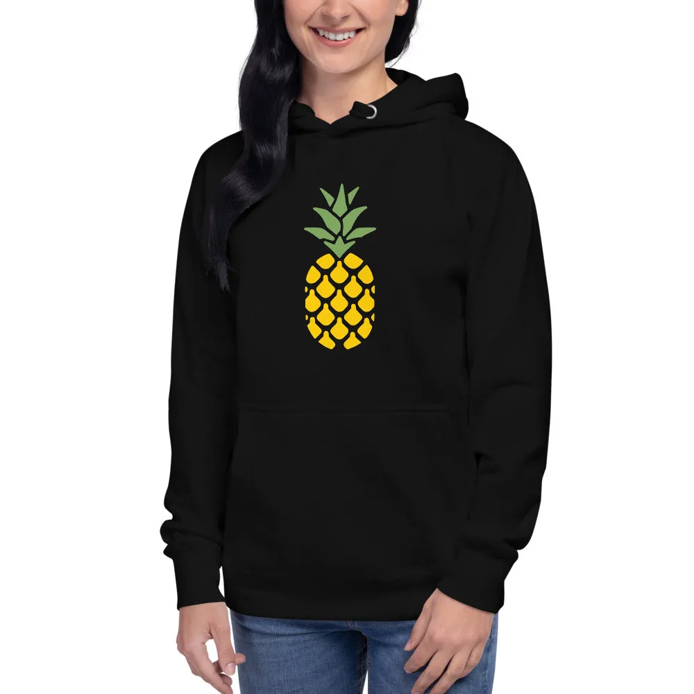 "Pineapple" Unisex Premium Sweatshirt Hoodie
