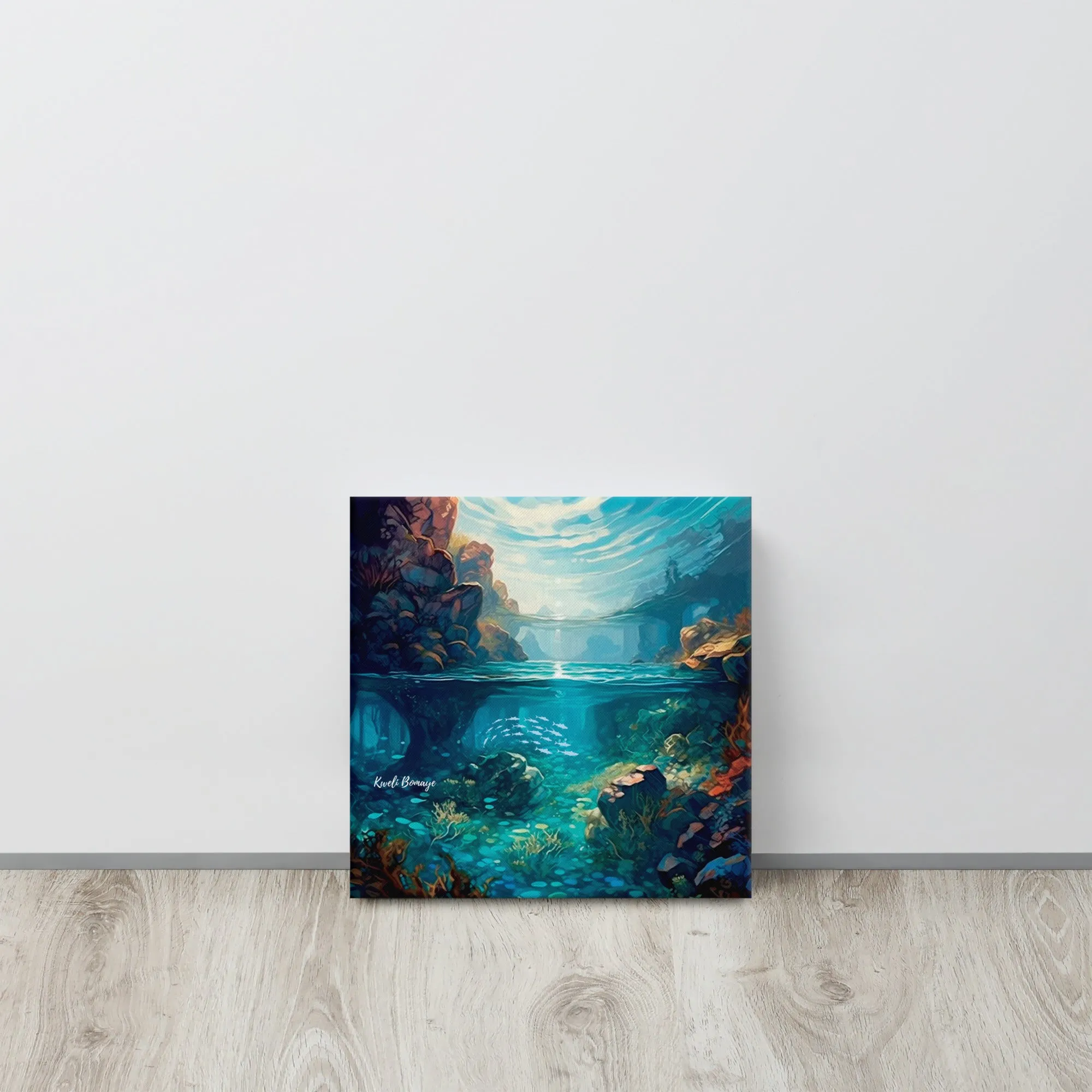 "Under The Sea" - Canvas Print
