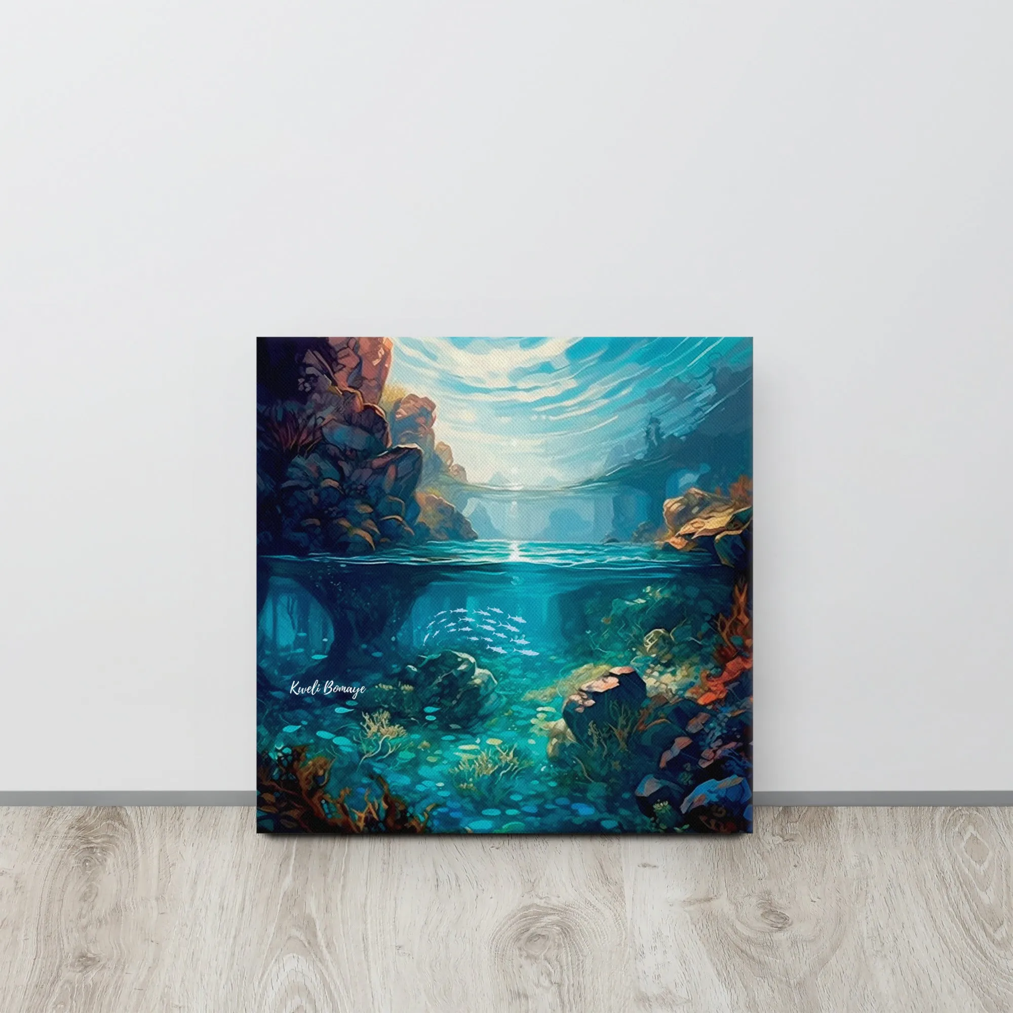 "Under The Sea" - Canvas Print