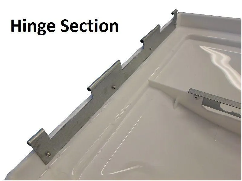 Replacement Plastic Lid for Old Style Jensen 14" x 14" Vent - 40154