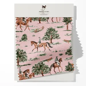 RIVER ROAD FABRIC IN ROSE