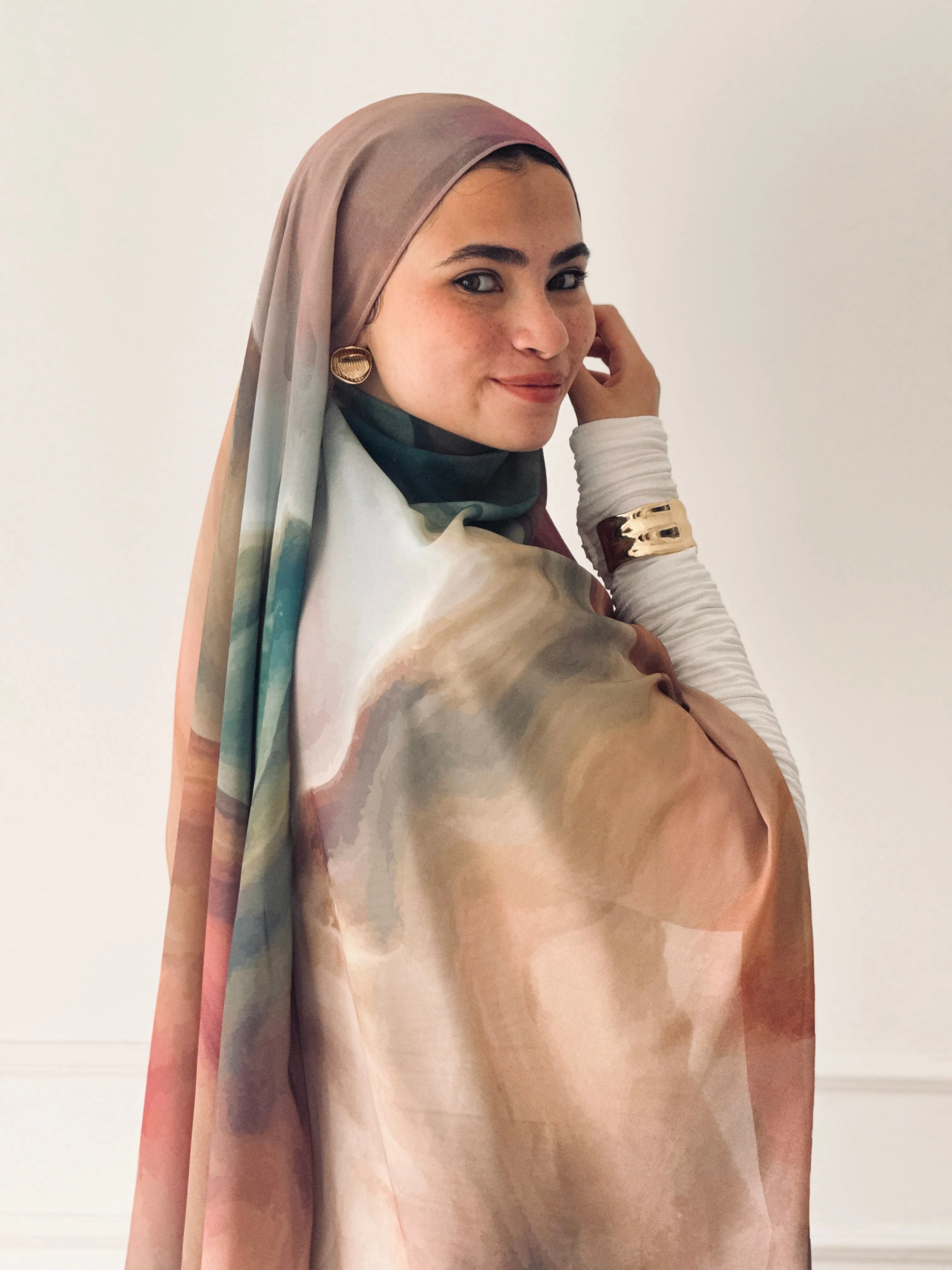 Sandstorm Marble Scarf