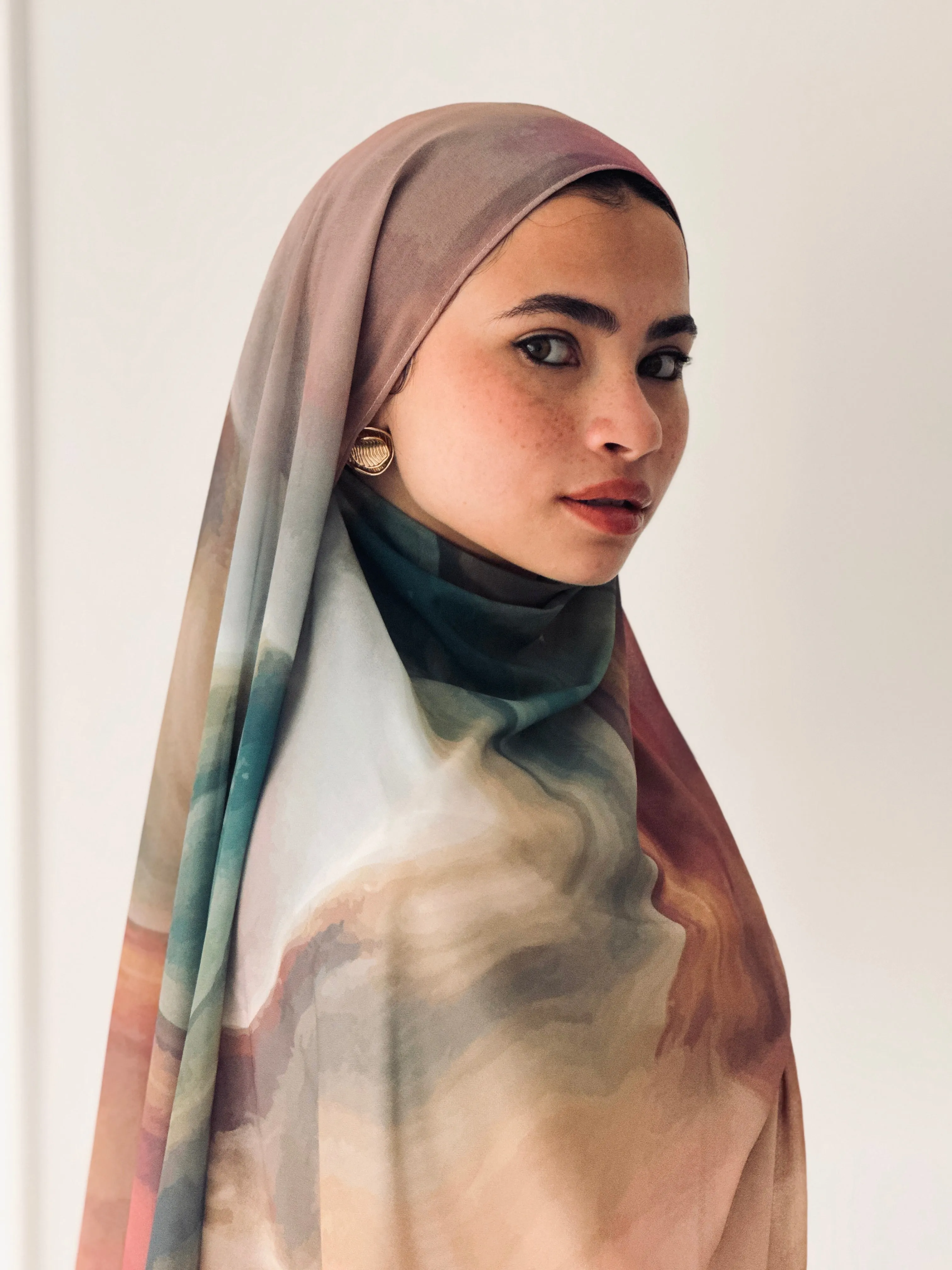 Sandstorm Marble Scarf