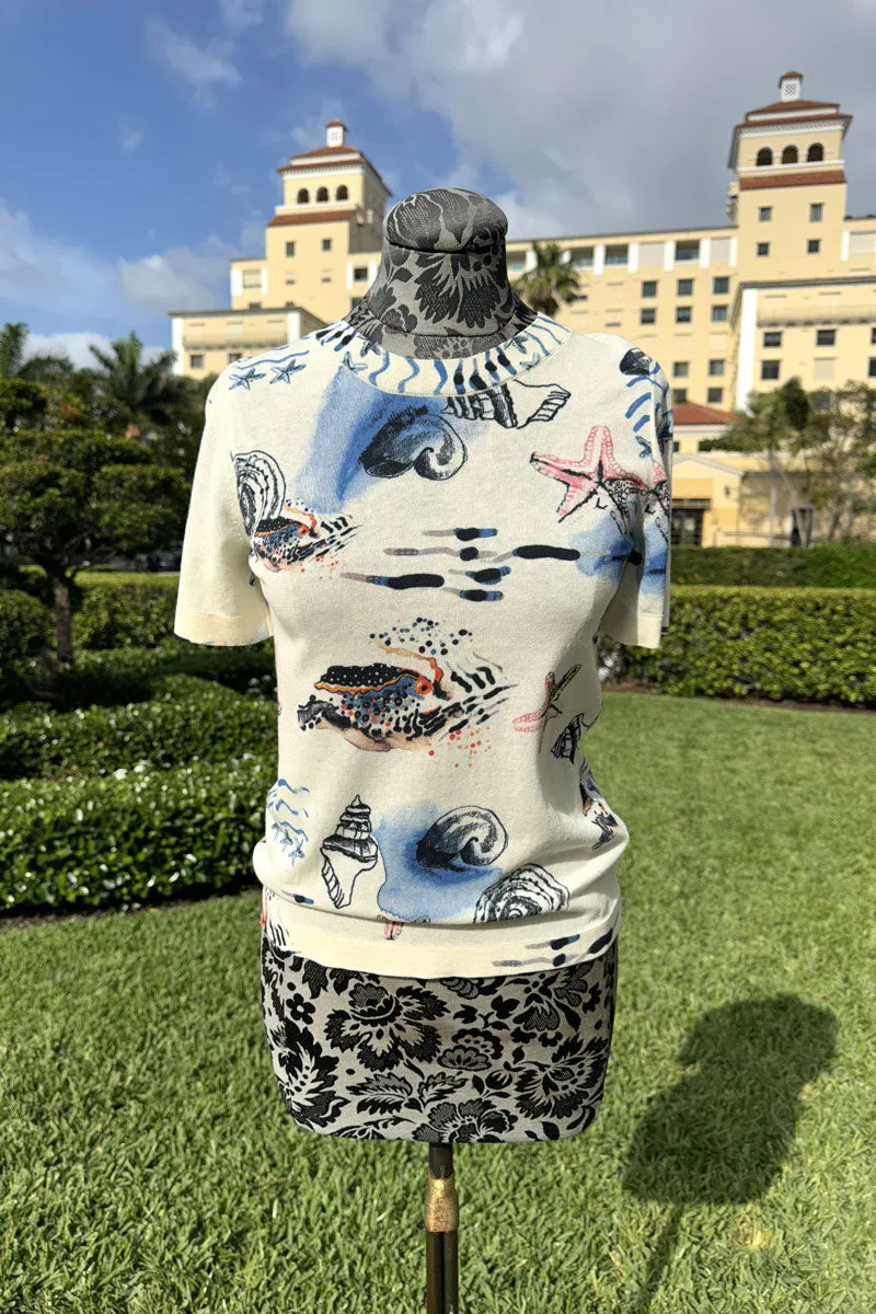 Seabed Top in Blue