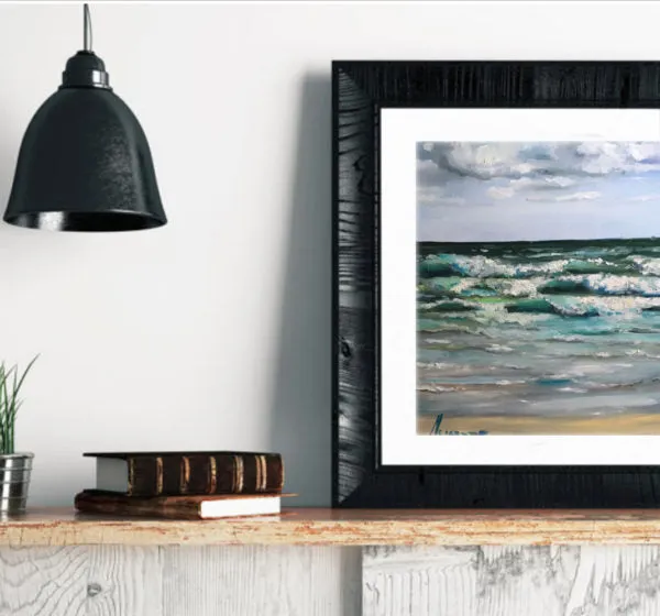 Seascape Artwork Canvas Prints “Windy Day” Canvas Wall Art