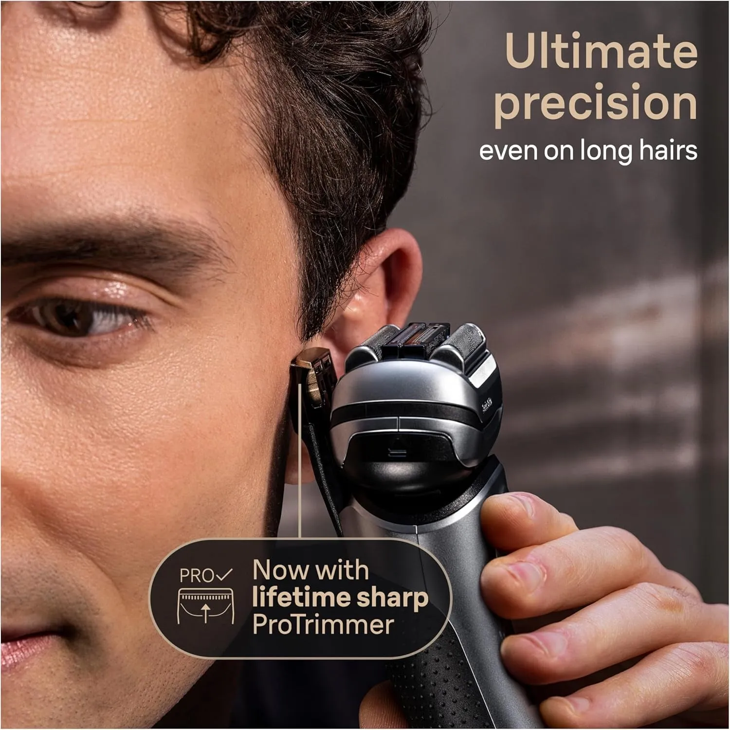 Series 9 PRO  9577Cc Electric Razor for Men, 5 Pro Shave Elements & Precision Long Hair Trimmer, 6In1 Smartcare Center, Powercase for Mobile Charging, Wet & Dry, 60Min Battery Runtime