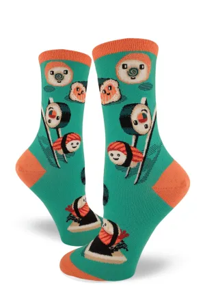 Silly Sushi Women's Crew Socks