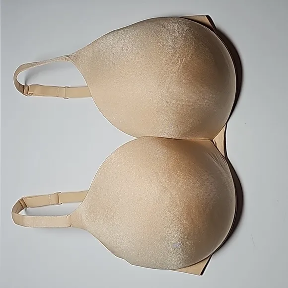 Skims Ultimate Push Up Plunge Bra Intimate Concealed Underwire Padded Sand 34DDD
