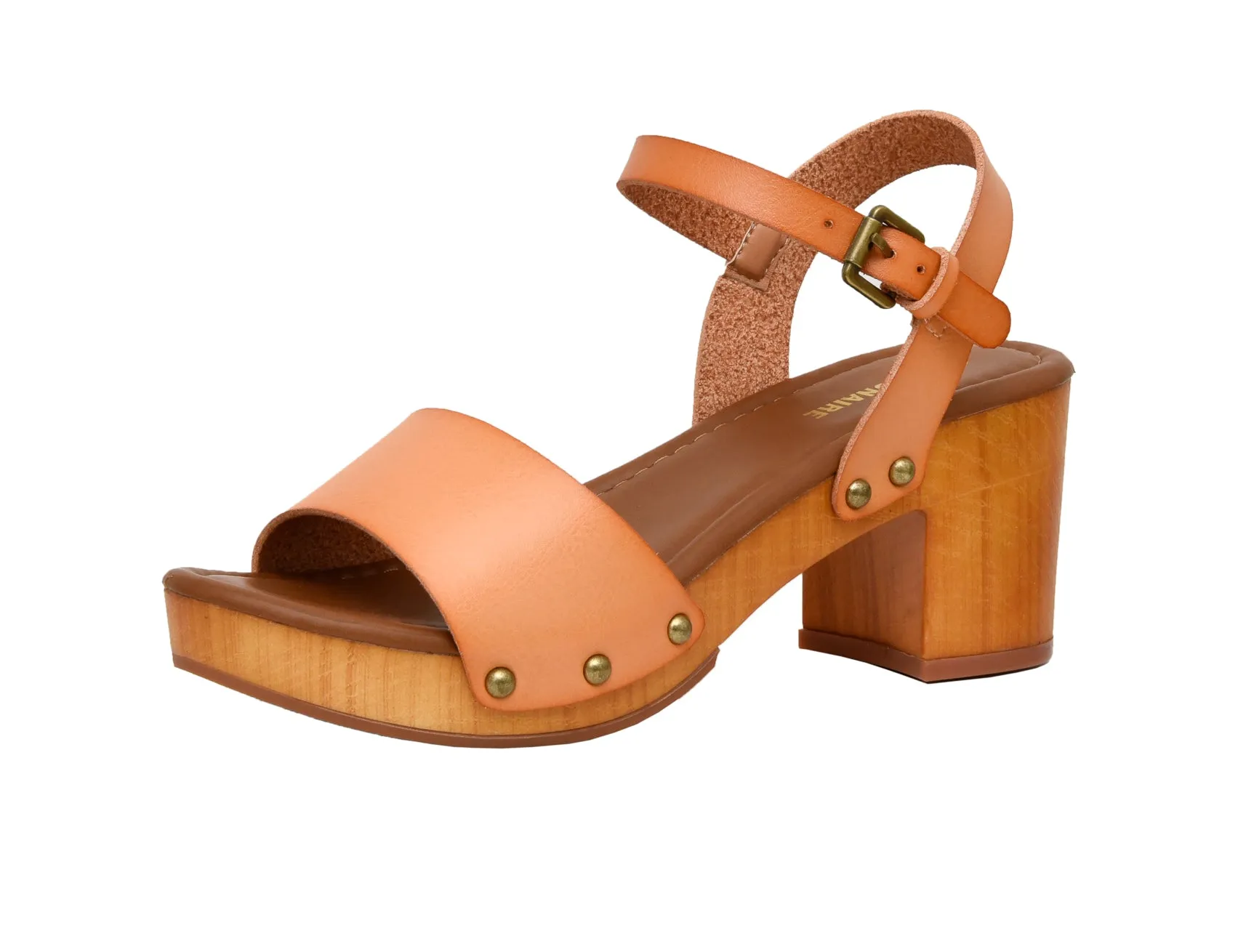 Sloan Faux Wood Sandals