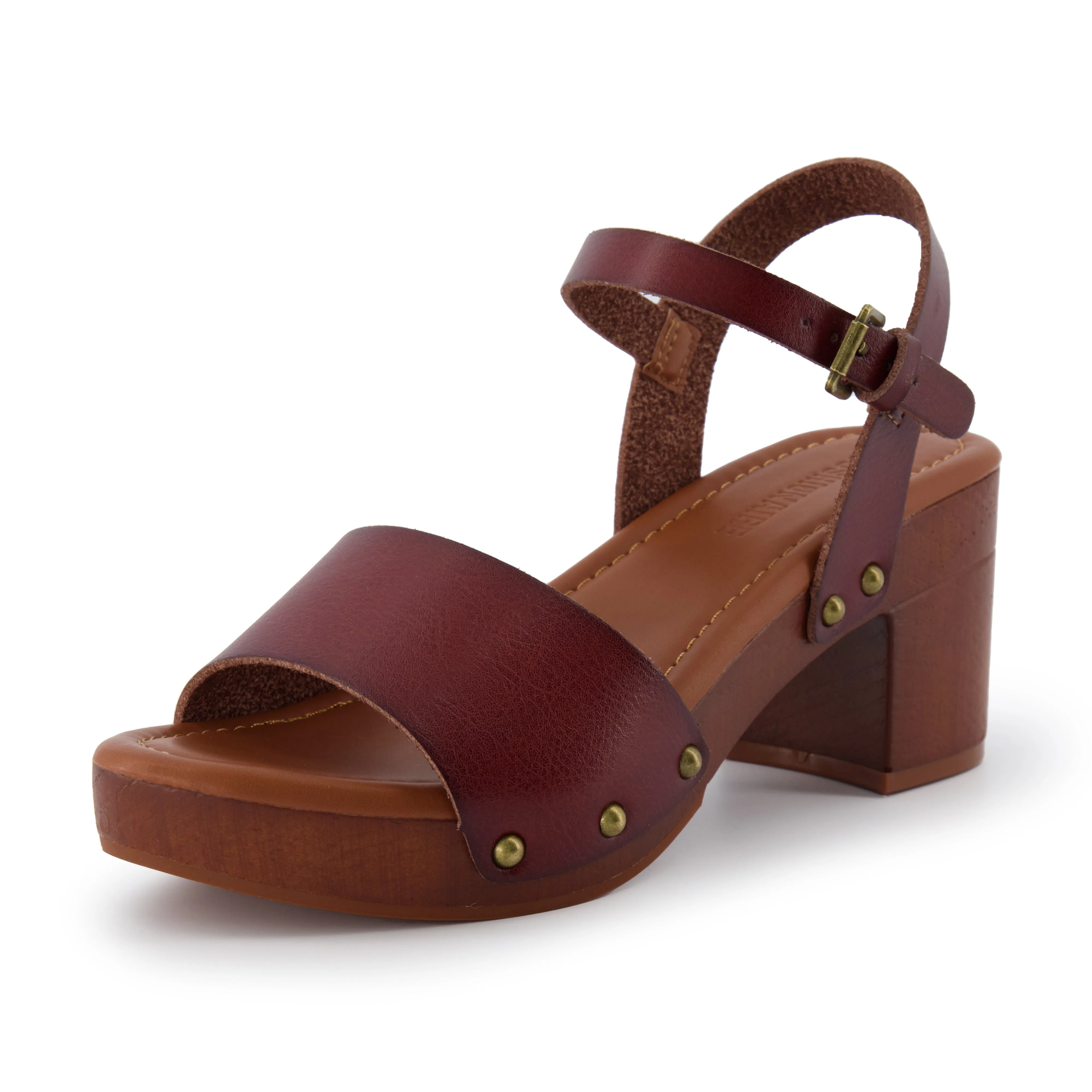 Sloan Faux Wood Sandals