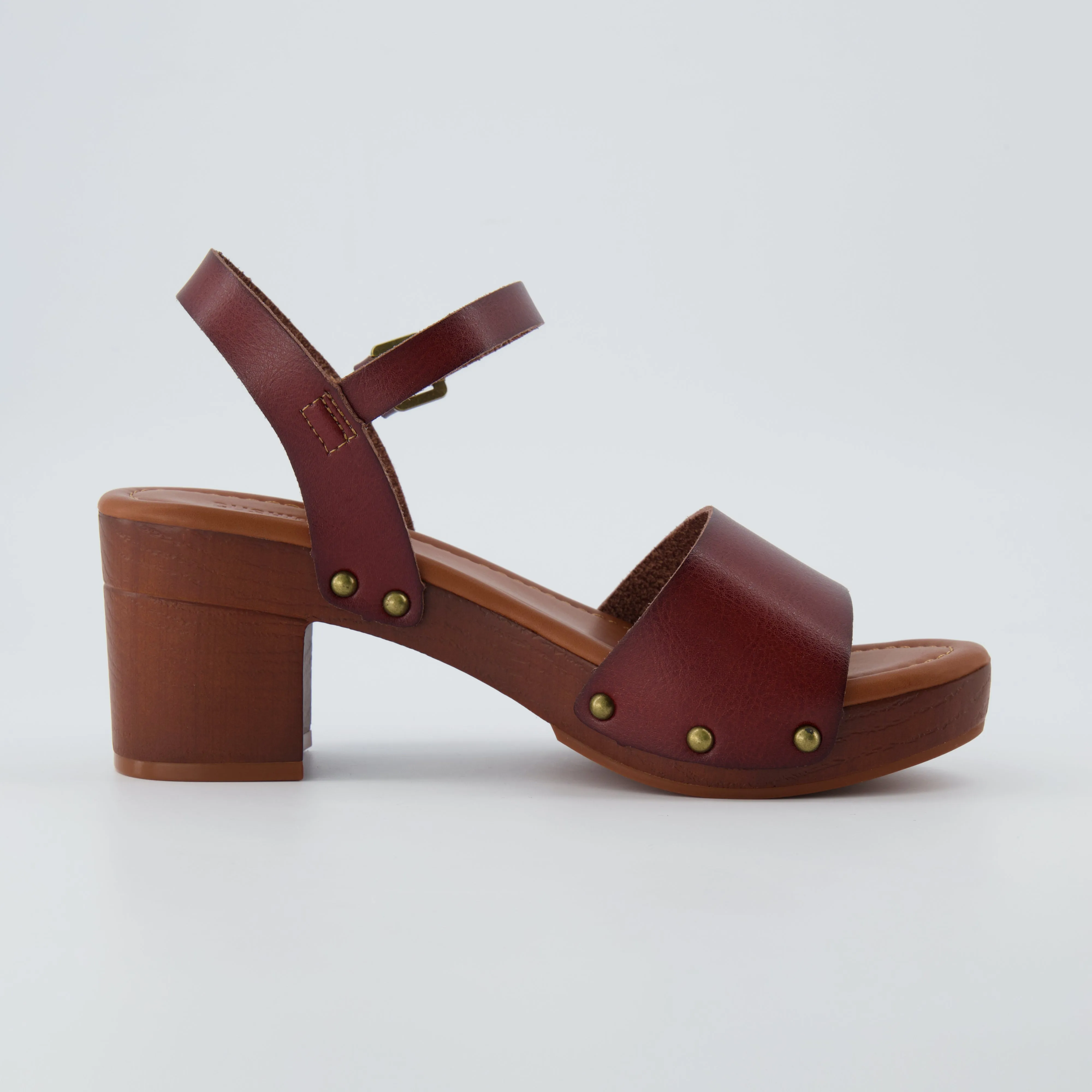 Sloan Faux Wood Sandals