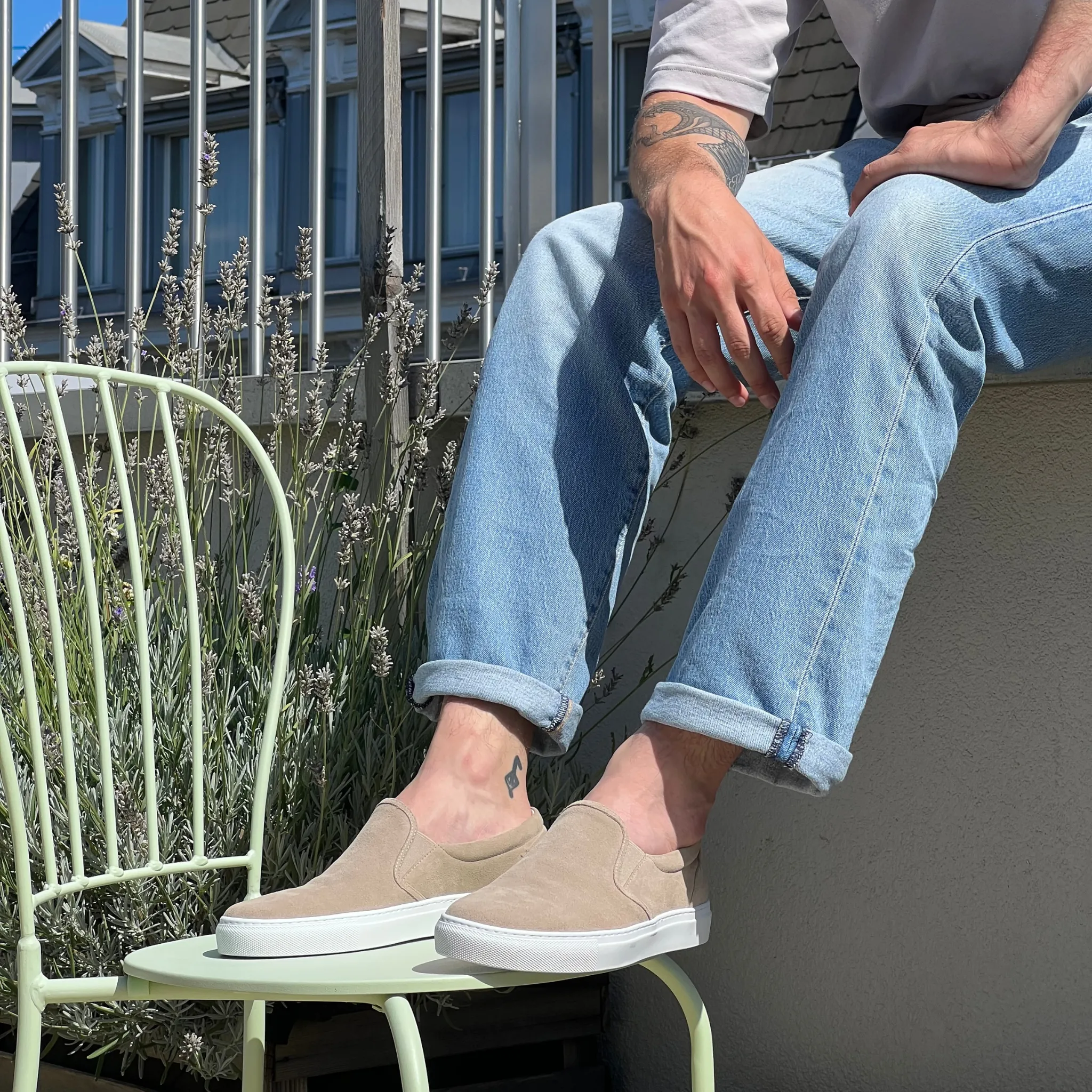Soriso Suede Slip-on