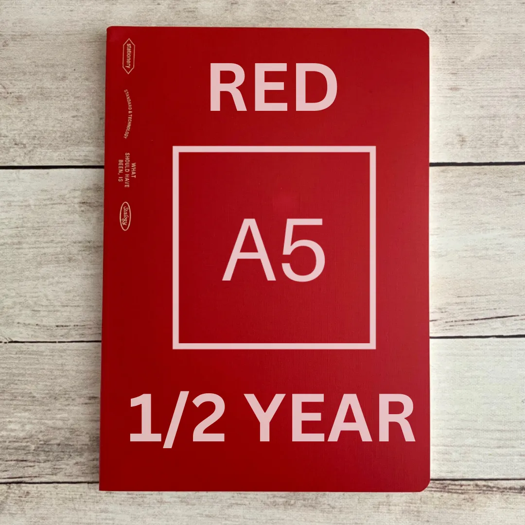 [Stalogy Notebook] 1/2 Year (A5)