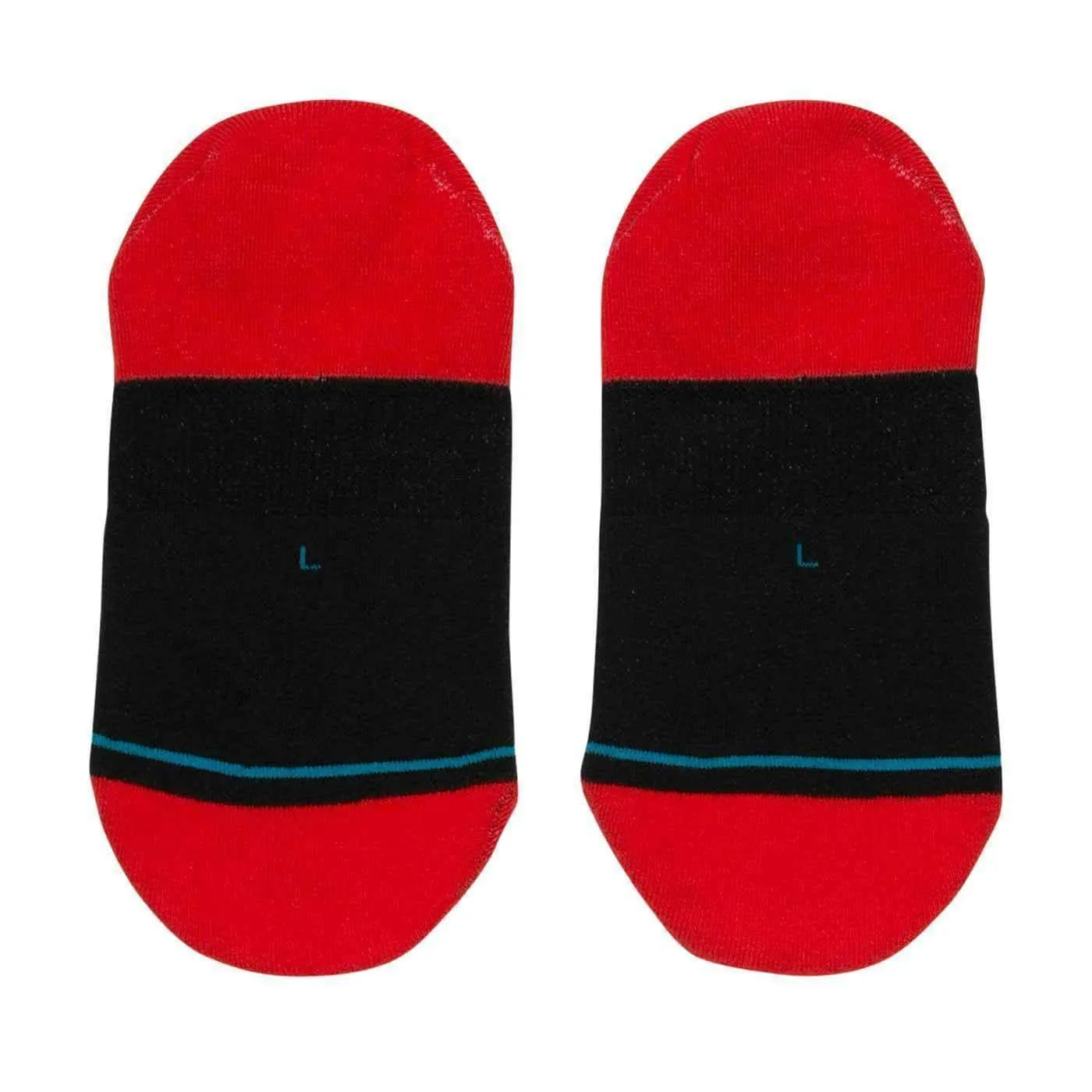 Stance NBA Arena Bulls Super Invisible/No Show Ankle Socks - Red