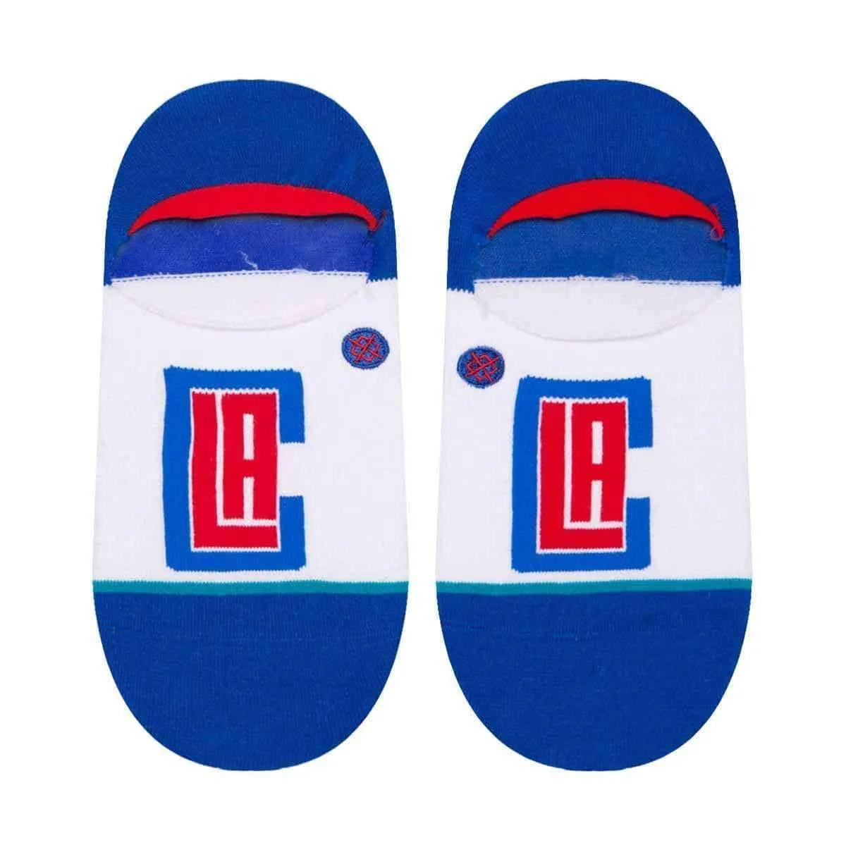 Stance NBA Arena Clipper Super Invisible/No Show Ankle Socks - White