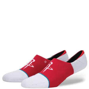 Stance NBA Arena Rockets Super Invisible/No Show Ankle Socks - Red