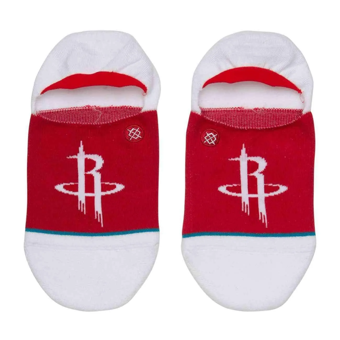 Stance NBA Arena Rockets Super Invisible/No Show Ankle Socks - Red