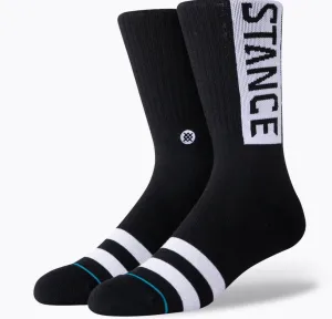Stance OG Crew Sock Black